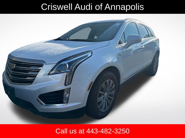 Crystal White Tricoat 2017 Cadillac XT5 SUV / Crossover Four-Wheel Drive 8-Speed Automatic