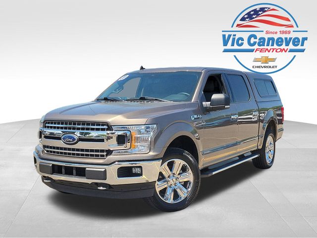 Stone Gray Metallic 2020 Ford F-150 XLT SuperCrew 4WD Pickup Truck Four-Wheel Drive Automatic