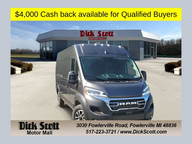 Gray (Granite Crystal Metallic Clearcoat) 2026 RAM ProMaster Van  9-Speed Automatic