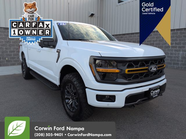 Oxford White 2026 Ford F-150 Pickup Truck Four-Wheel Drive Automatic