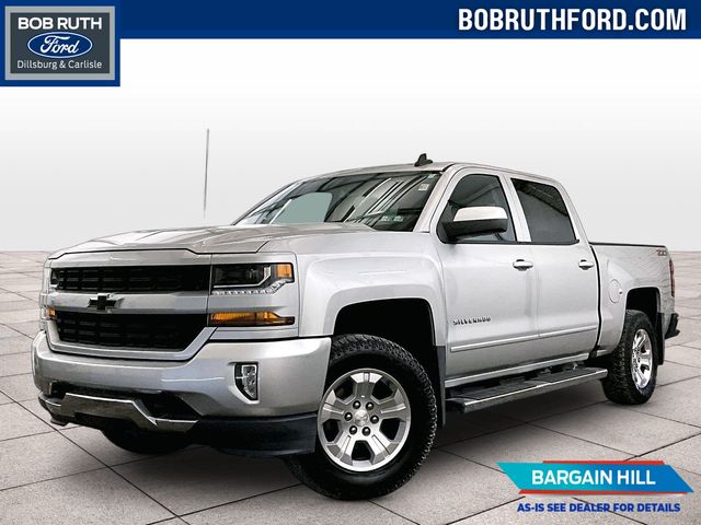 2018 Chevrolet Silverado 1500 LT Silver at Phil Fitts Ford