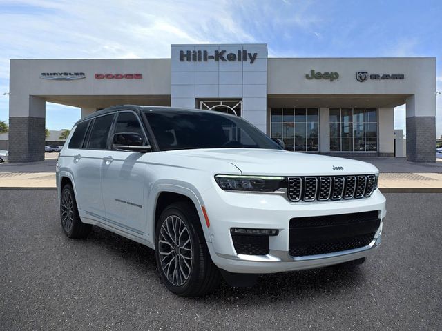 Bright White Clearcoat 2023 Jeep Grand Cherokee L SUV / Crossover Four-Wheel Drive 8-Speed Automatic
