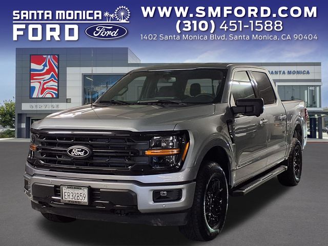 Iconic Silver Metallic 2026 Ford F-150 Pickup Truck Four-Wheel Drive Automatic