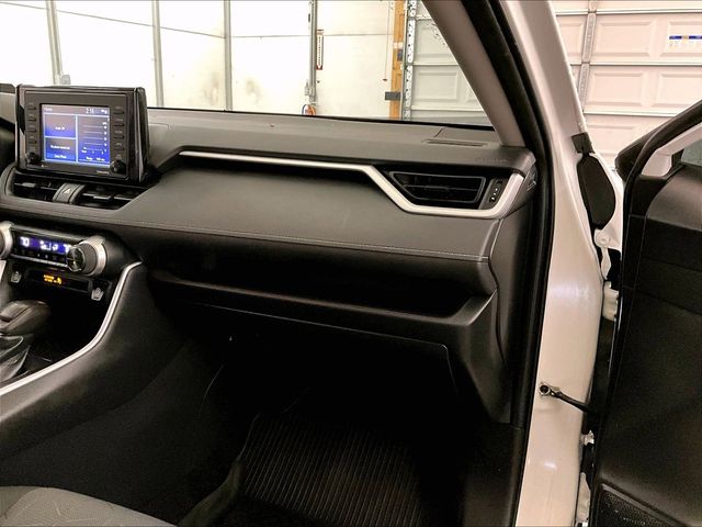 2020 Toyota RAV4 XLE White at John Sisson Motors