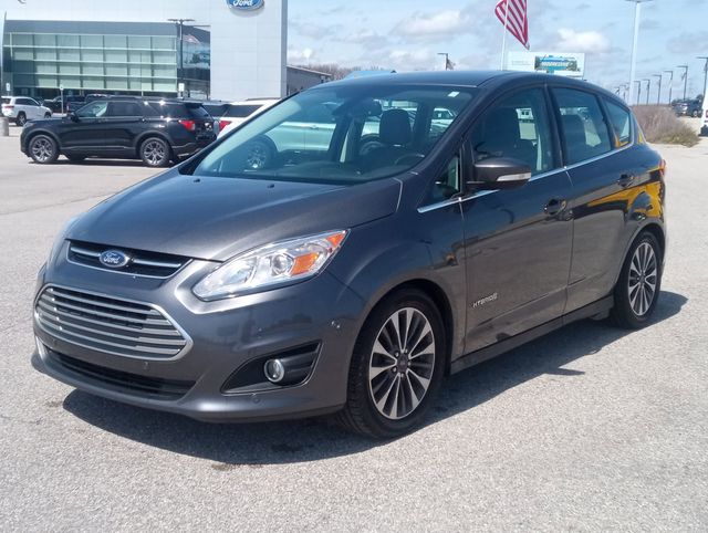 Gray (Magnetic) 2018 Ford C-Max Hybrid Titanium FWD Wagon Front-Wheel Drive Continuously Variable Transmission