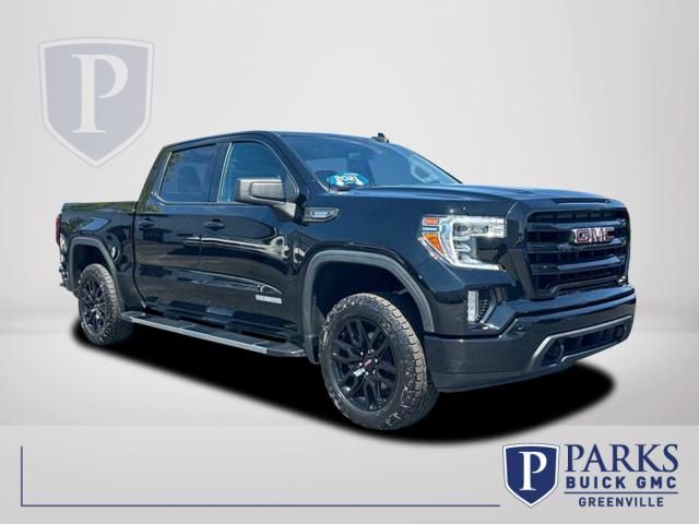 Onyx Black 2021 GMC Sierra 1500 Elevation Crew Cab RWD Pickup Truck 4X2 10-Speed Automatic