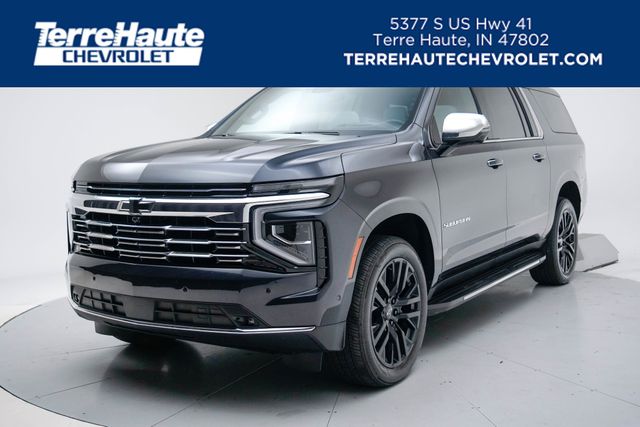 Dark Ash Metallic 2025 Chevrolet Suburban Premier 4WD SUV / Crossover Four-Wheel Drive