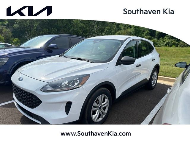 Oxford White 2021 Ford Escape S FWD SUV / Crossover Front-Wheel Drive 8-Speed Automatic