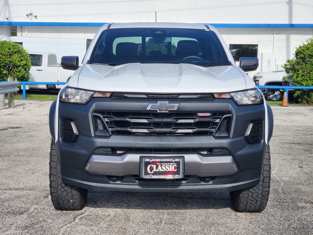 2025 Chevrolet Colorado Trail Boss White at AutoSavvy Houston Northwest
