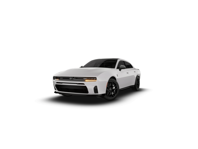 Bright White Clearcoat 2026 Dodge Charger Sedan All-Wheel Drive 8-Speed Automatic