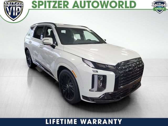 Hyper White 2025 Hyundai Palisade Calligraphy Night Edition AWD SUV / Crossover All-Wheel Drive 8-Speed Automatic