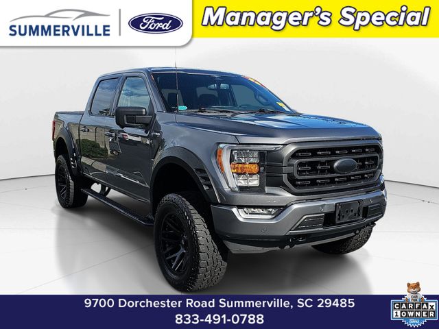 Gray Metallic 2023 Ford F-150 Pickup Truck Four-Wheel Drive Automatic