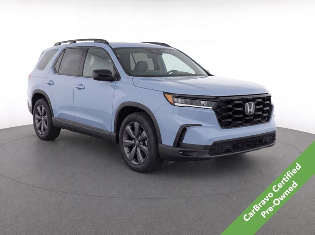 Diffused Sky Pearl 2025 Honda Pilot SUV / Crossover All-Wheel Drive Automatic