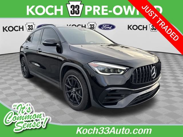 Black 2023 Mercedes-Benz GLA AMG 45 4MATIC SUV / Crossover All-Wheel Drive 8-Speed Automatic