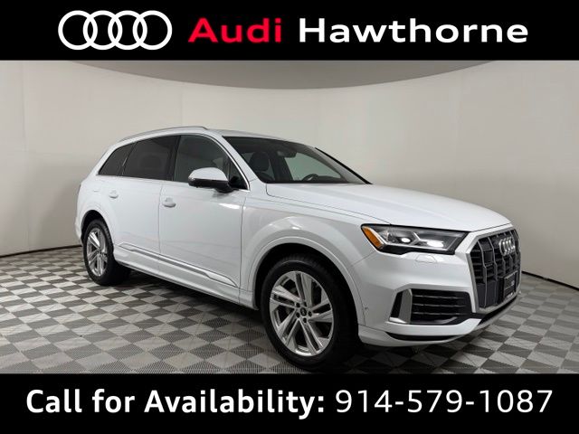 Glacier White 2023 Audi Q7 SUV / Crossover All-Wheel Drive 8-Speed Automatic