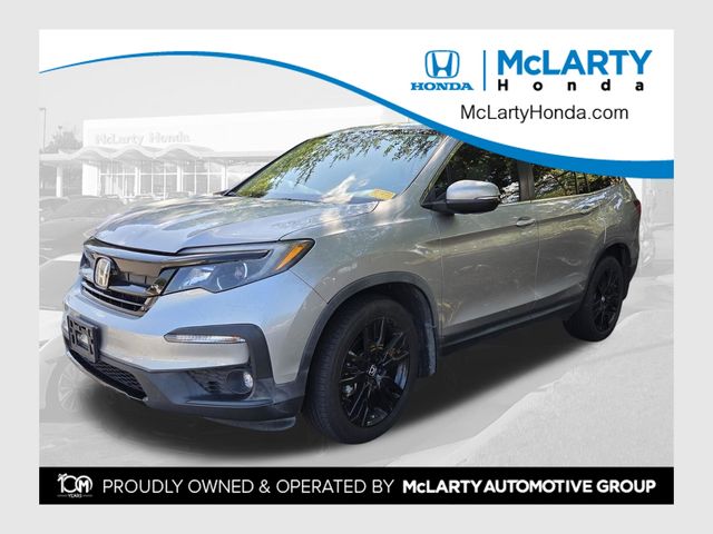 Lunar Silver Metallic 2021 Honda Pilot SUV / Crossover Front-Wheel Drive 9-Speed Automatic
