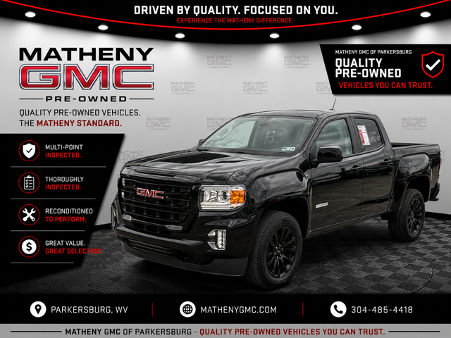  2022 GMC Canyon Elevation Crew Cab RWD   
