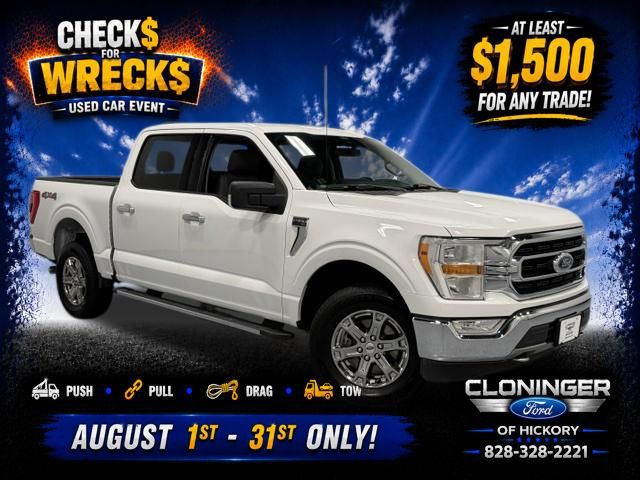 Oxford White 2021 Ford F-150 Pickup Truck Four-Wheel Drive Automatic