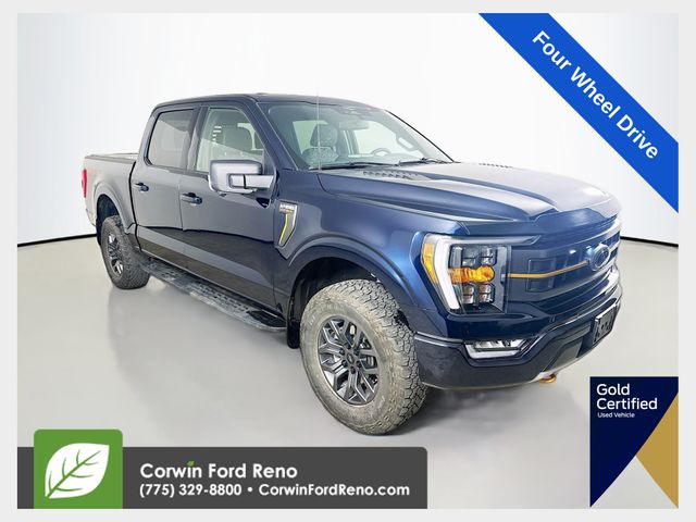 Antimatter Blue Metallic 2023 Ford F-150 Pickup Truck Four-Wheel Drive Automatic