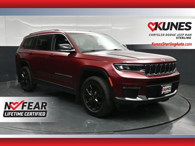 Velvet Red Pearlcoat 2022 Jeep Grand Cherokee L SUV / Crossover Four-Wheel Drive 8-Speed Automatic