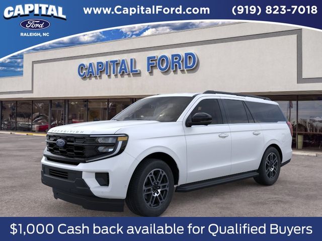 White Metallic 2026 Ford Expedition SUV / Crossover Four-Wheel Drive Automatic