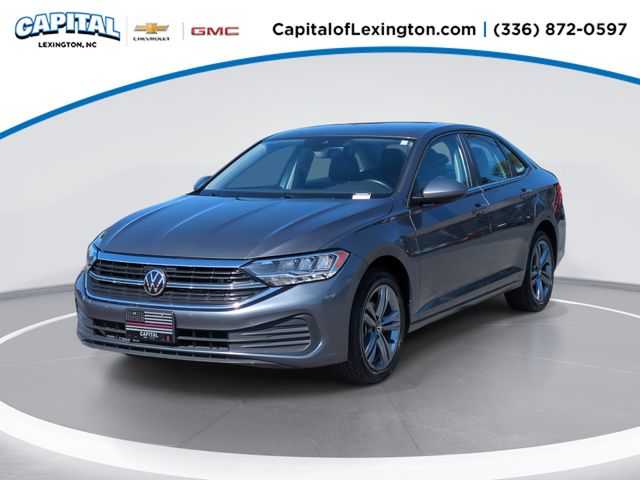 Gray 2024 Volkswagen Jetta SE FWD Sedan Front-Wheel Drive 8-Speed Automatic