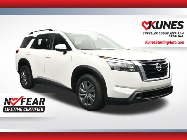 Glacier White 2025 Nissan Pathfinder SUV / Crossover Front-Wheel Drive 9-Speed Automatic