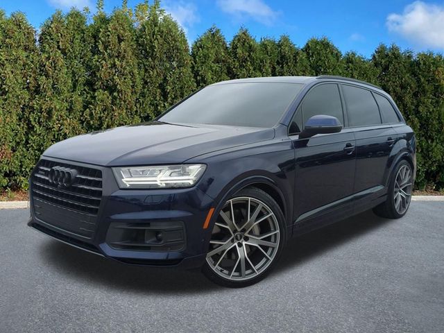 Blue 2019 Audi Q7 SUV / Crossover All-Wheel Drive 8-Speed Automatic