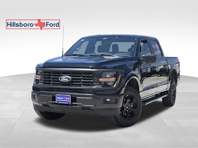 2025 Agate Black Metallic Ford F-150 STX 4X4 Truck