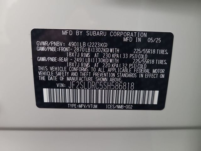 2025 – Subaru – Forester