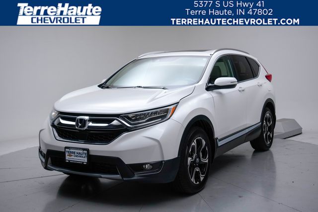 Platinum White Pearl 2019 Honda CR-V SUV / Crossover All-Wheel Drive Continuously Variable Transmission