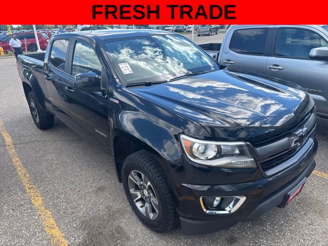 Black 2017 Chevrolet Colorado Pickup Truck Four-Wheel Drive 6-Speed Automatic