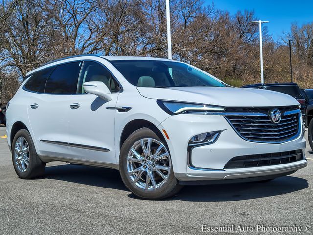 Summit White 2023 Buick Enclave Essence FWD SUV / Crossover Front-Wheel Drive 9-Speed Automatic