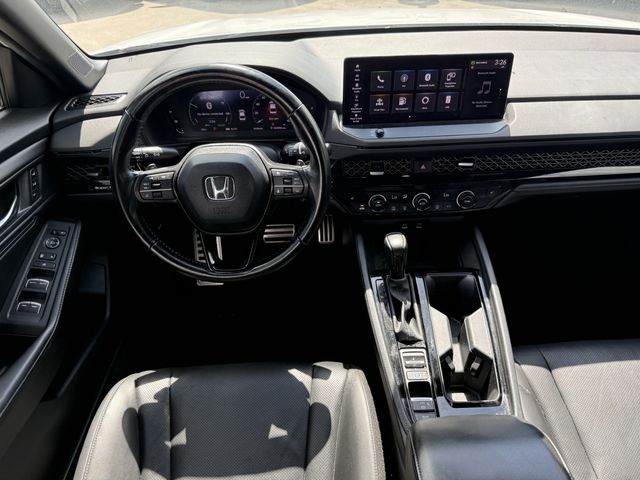 2024 Honda Accord Hybrid Sport-L White at DeMontrond Gulf Freeway