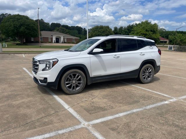 Summit White 2022 GMC Terrain SLT FWD SUV / Crossover Front-Wheel Drive 9-Speed Automatic