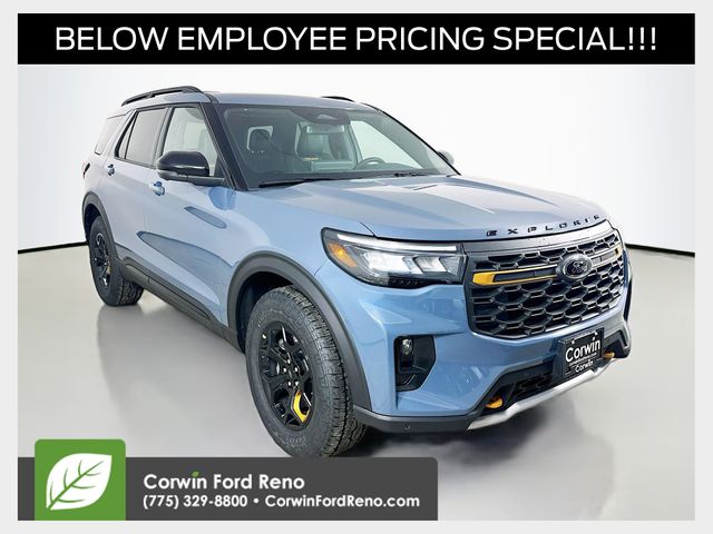 Vapor Blue 2026 Ford Explorer Tremor AWD SUV / Crossover All-Wheel Drive Automatic