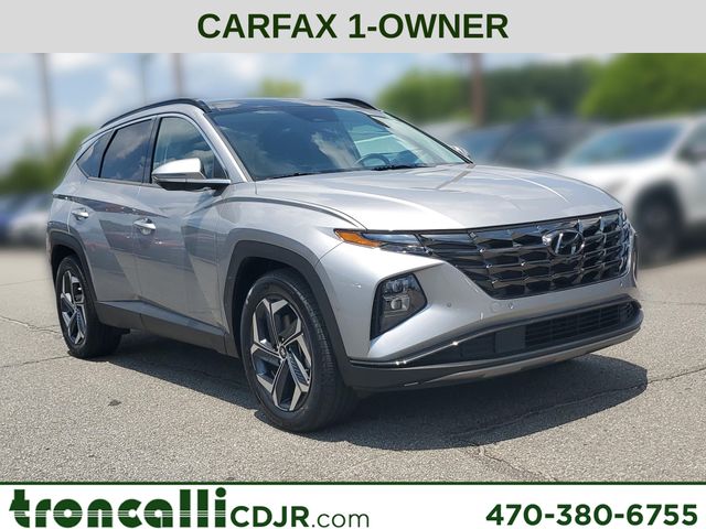 Shimmering Silver 2022 Hyundai Tucson SUV / Crossover Front-Wheel Drive 8-Speed Automatic
