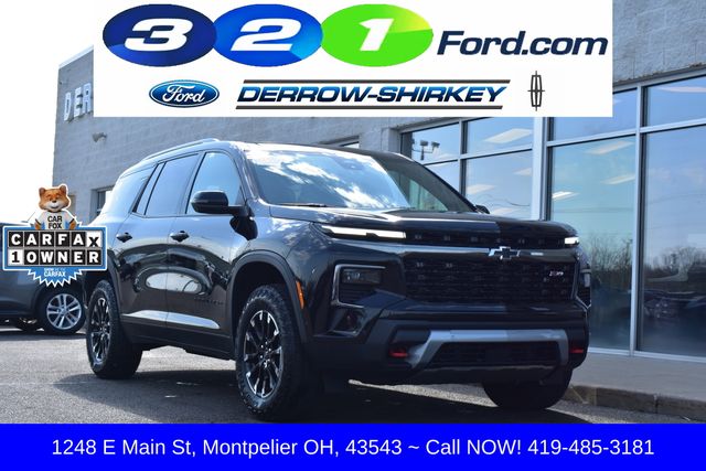 Mosaic Black Metallic 2024 Chevrolet Traverse Z71 AWD SUV / Crossover Four-Wheel Drive 8-Speed Automatic