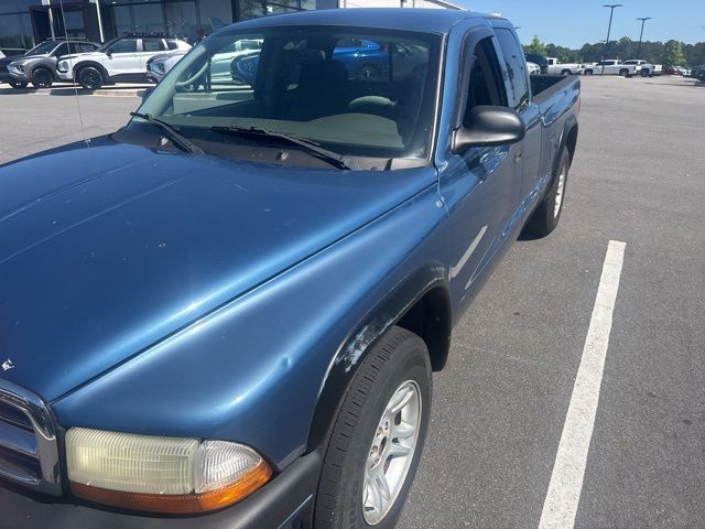 Atlantic Blue Pearl 2004 Dodge Dakota Sport Club Cab RWD Pickup Truck Rear-Wheel Drive 5-Speed Automatic