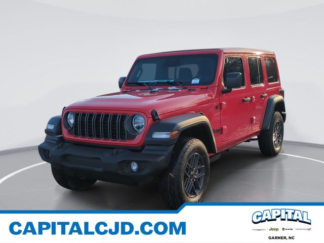 Firecracker Red Clearcoat 2026 Jeep Wrangler SUV / Crossover Four-Wheel Drive 8-Speed Automatic