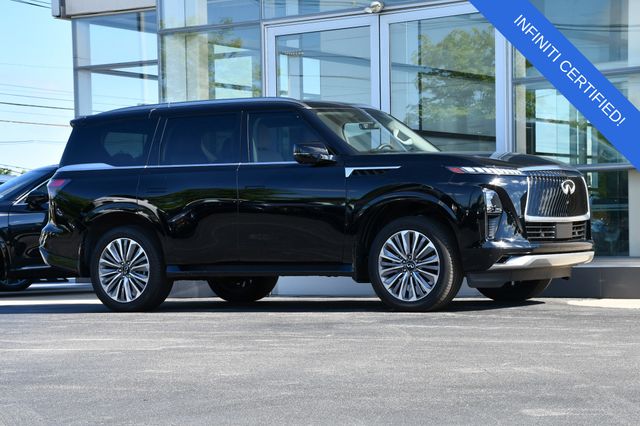 Black Obsidian 2025 INFINITI QX80 SUV / Crossover All-Wheel Drive 9-Speed Automatic