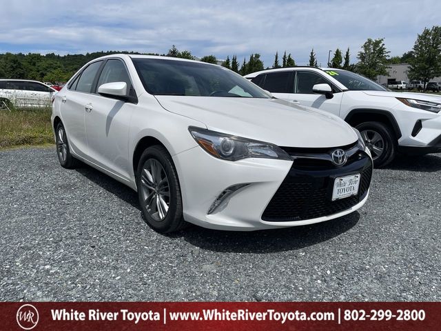 White (Blizzard Pearl) 2015 Toyota Camry Sedan Front-Wheel Drive 6-Speed Automatic