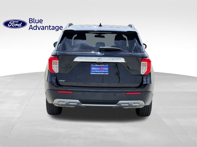 2023 Agate Black Metallic Ford Explorer XLT RWD SUV