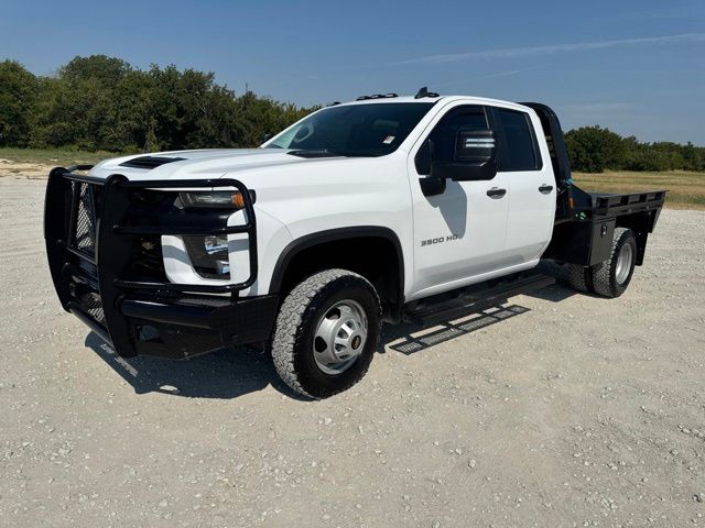 Summit White 2023 Chevrolet Silverado 3500HD Pickup Truck Four-Wheel Drive Automatic