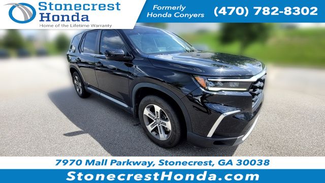 Crystal Black Pearl 2025 Honda Pilot SUV / Crossover Front-Wheel Drive Automatic