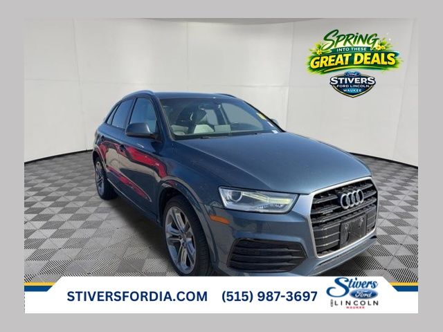 Blue Metallic 2018 Audi Q3 2.0T quattro Premium SUV / Crossover All-Wheel Drive 6-Speed Automatic