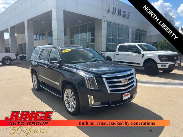 Dark Adriatic Blue Metallic 2020 Cadillac Escalade SUV / Crossover Four-Wheel Drive
