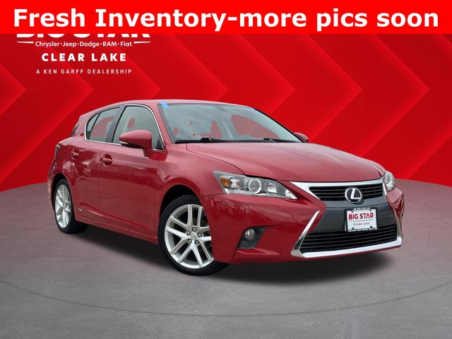 2016 Lexus CT 200h Red at Bravo Nissan