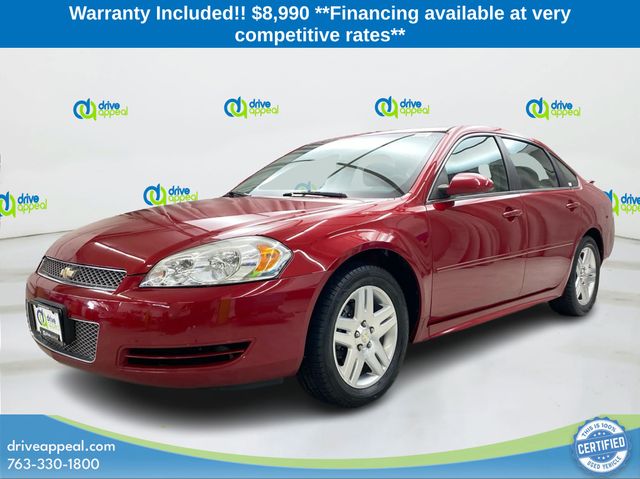Crystal Red Tintcoat 2012 Chevrolet Impala LT FWD Sedan Front-Wheel Drive 6-Speed Automatic Overdrive