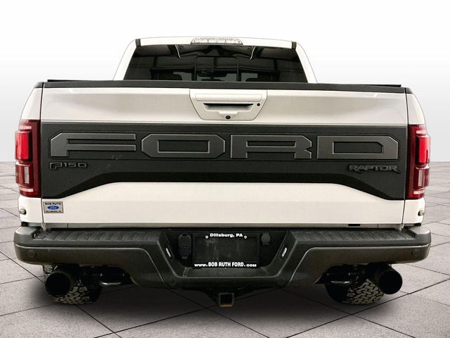 2019 Ford F-150 Raptor White at Luther Ford